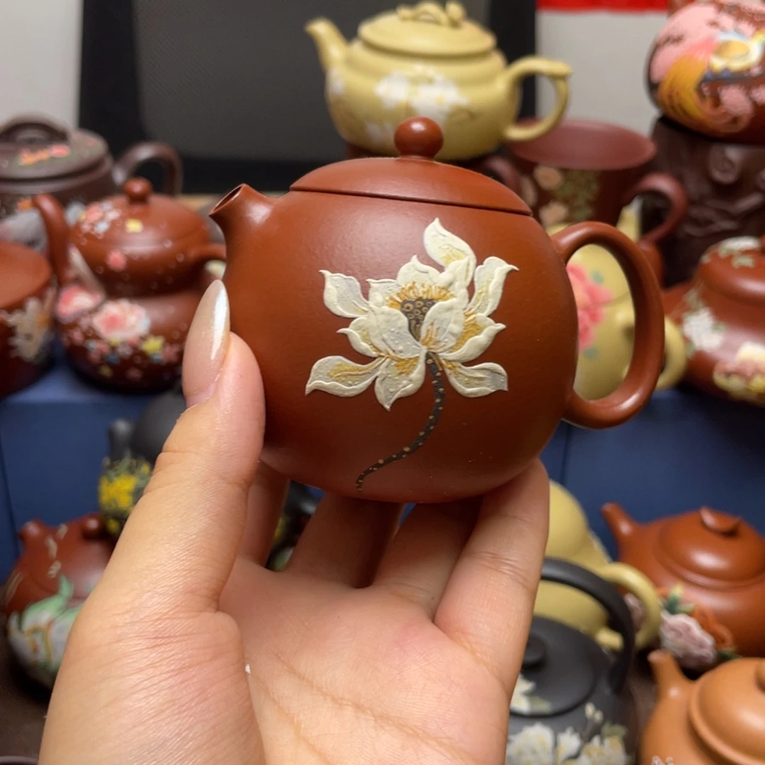 小***堂茶杯紫砂紫砂主人杯160cc