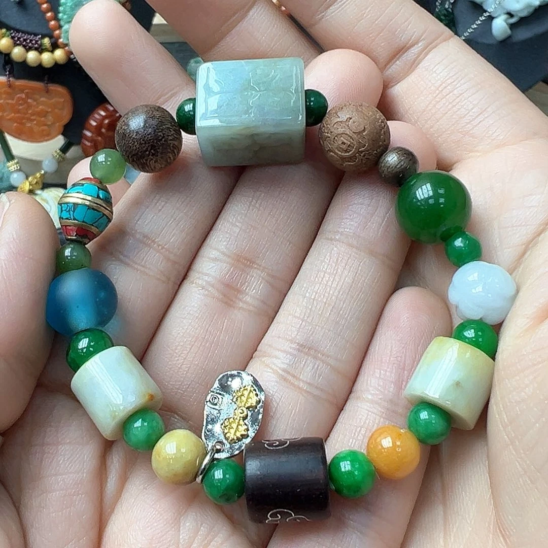 翡翠戒指未镶嵌炸