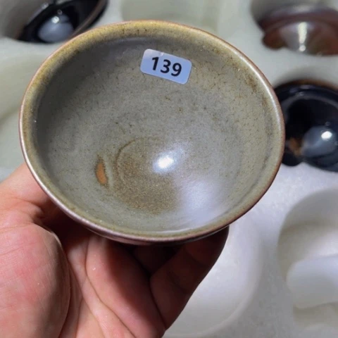 茶盏原矿原釉柴烧建盏