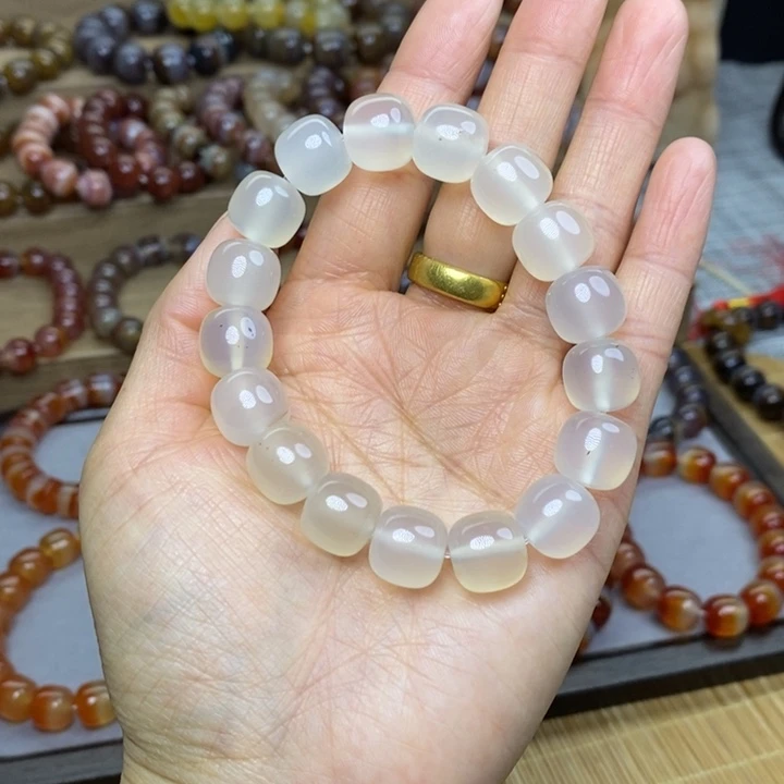 玛瑙/玉髓手链合金
