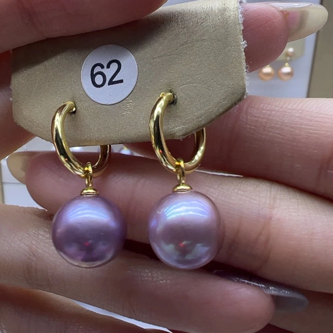 淡水珍珠耳饰未镶嵌
