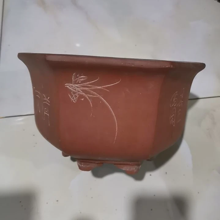 红陶木*风透气透水花盆