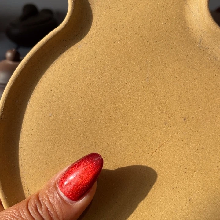 紫砂茶壶潮*段泥壶承