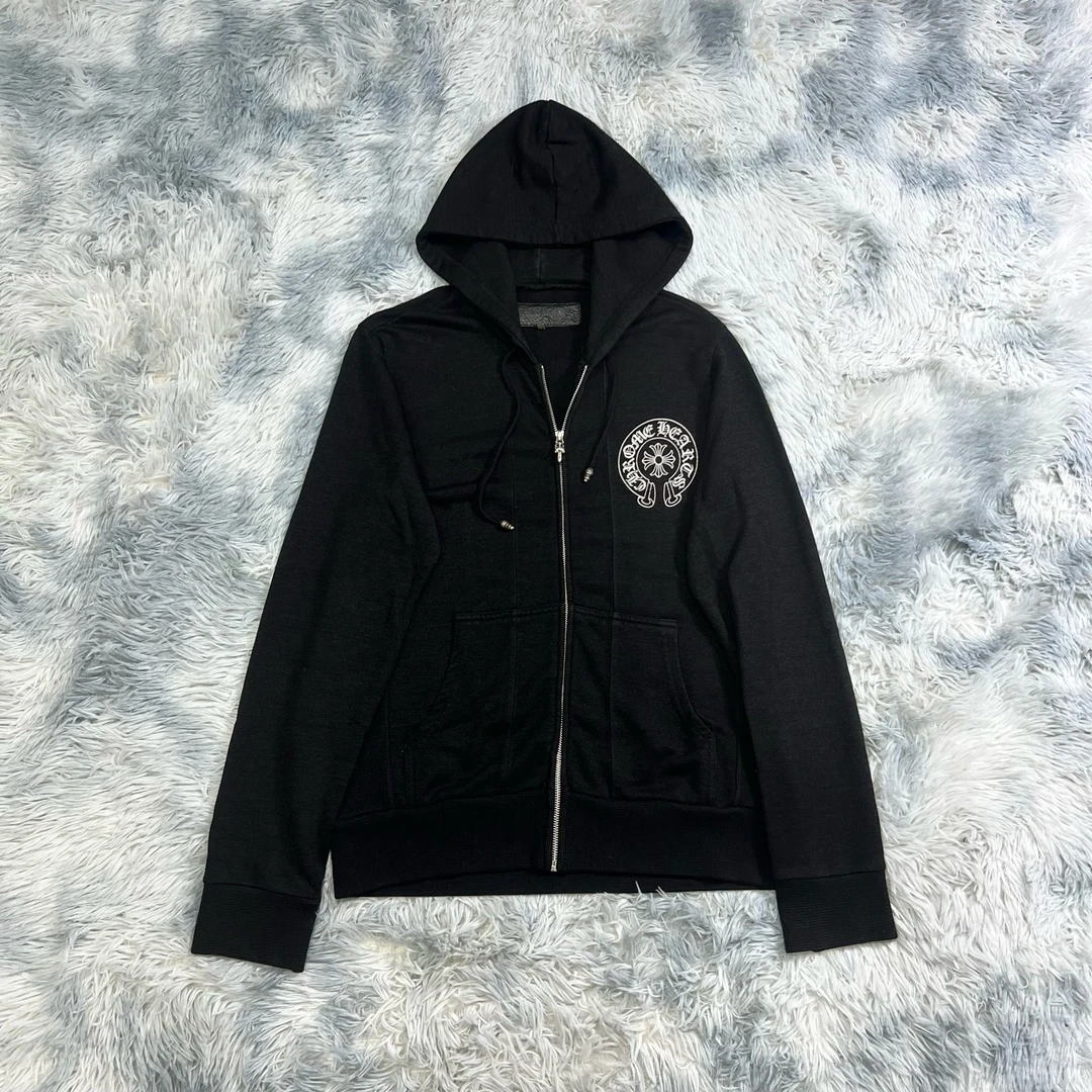 99新 Chrome Hearts/克罗心 克罗心拉链外套 尺码m 99新