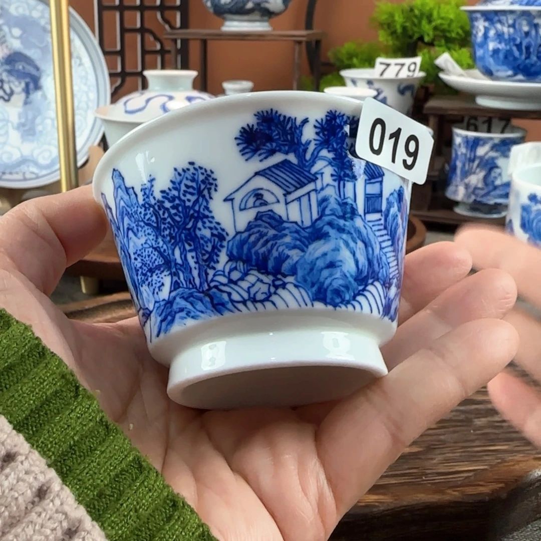 景德镇陶瓷手绘茶具019