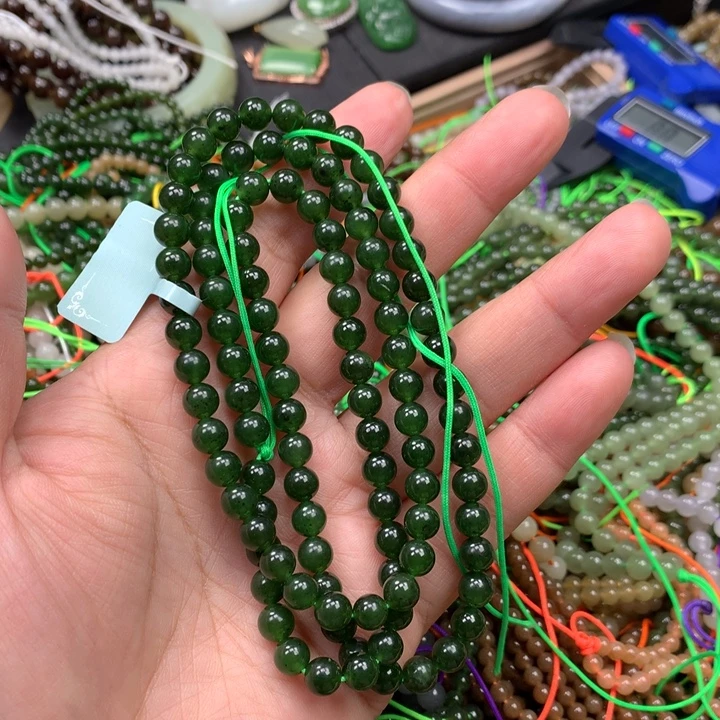 和田玉未镶嵌手链39