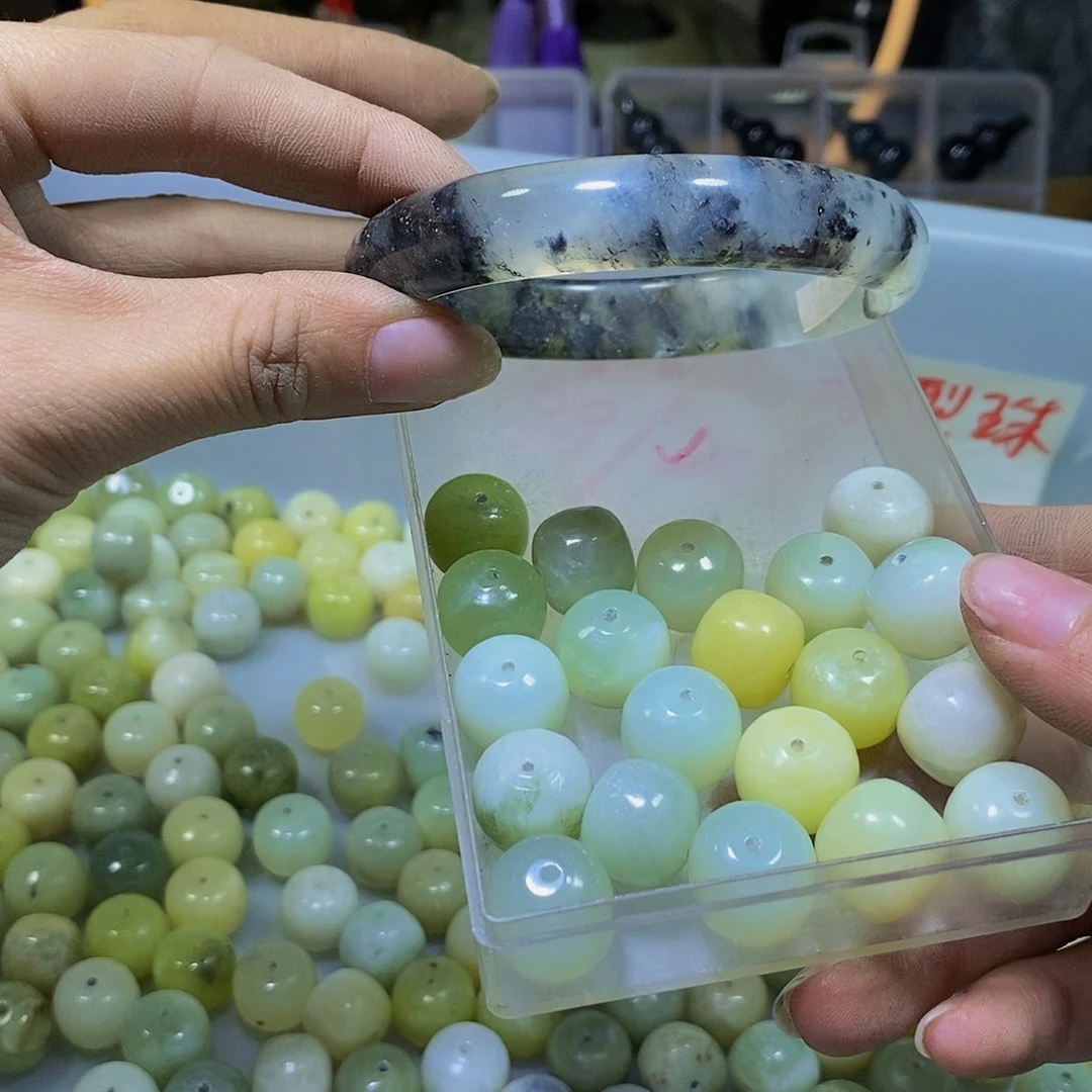 蛇纹石玉未镶嵌其他无*！124