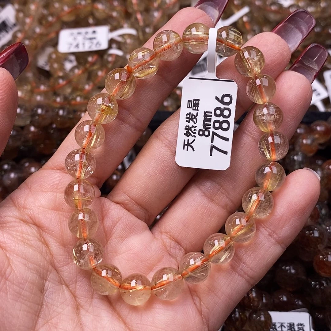 水晶手链未镶嵌水