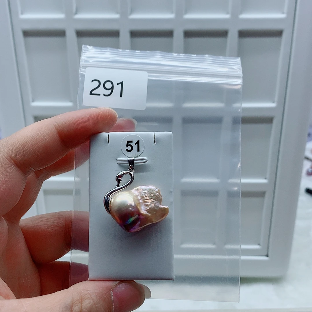 吊坠(不含链)合金淡水珍珠