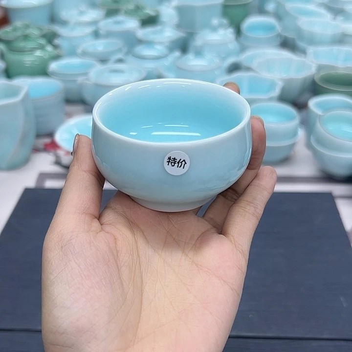 云间青瓷龙泉小米茶器