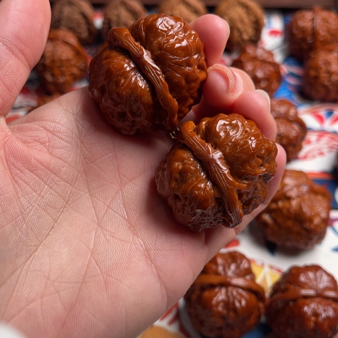 文玩核桃吊坠蛤蟆头35