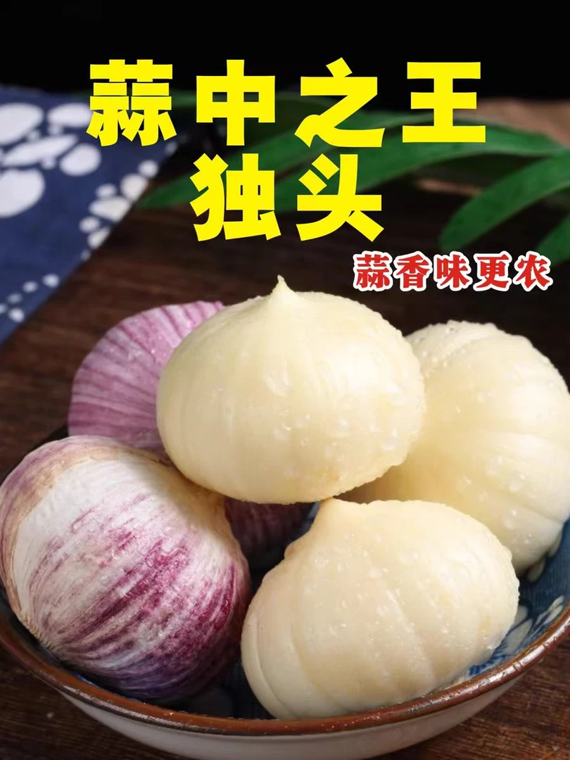 【独头蒜】云南大山农户种植当季新鲜采摘独头蒜香味口感营养满满