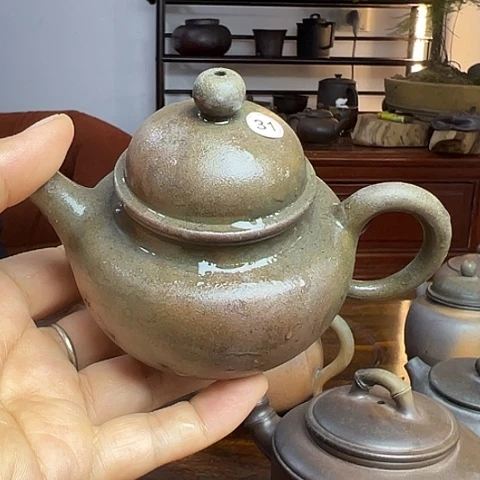 戬谷龙窑柴烧茶壶31