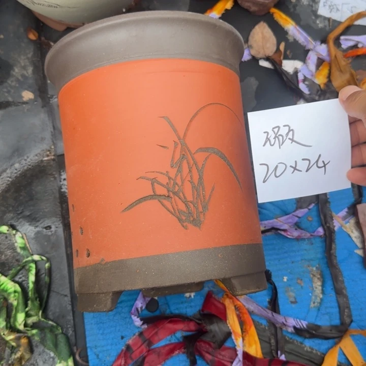 紫砂花盆特价商品