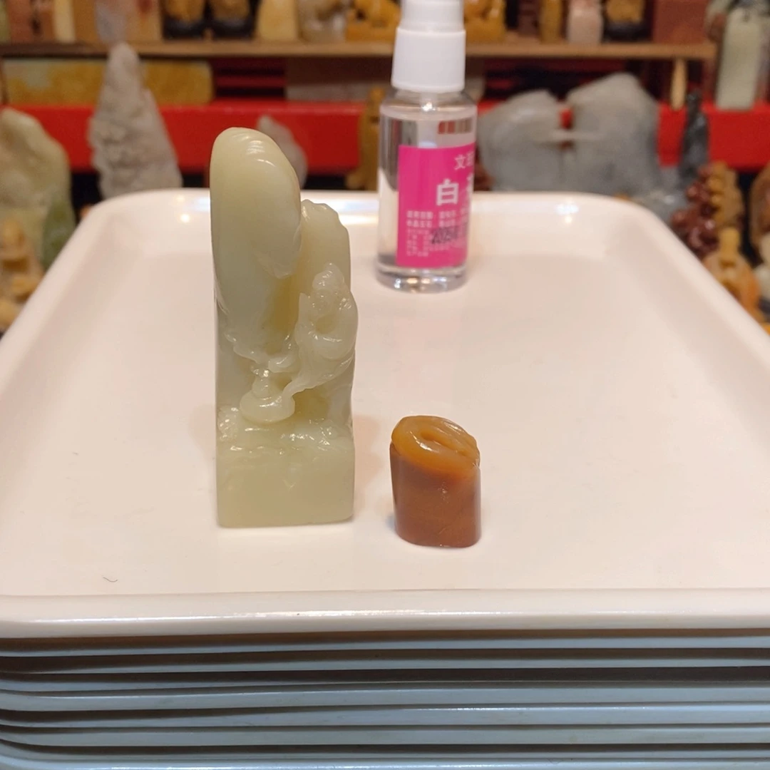 石材舍*寿山石印章2个