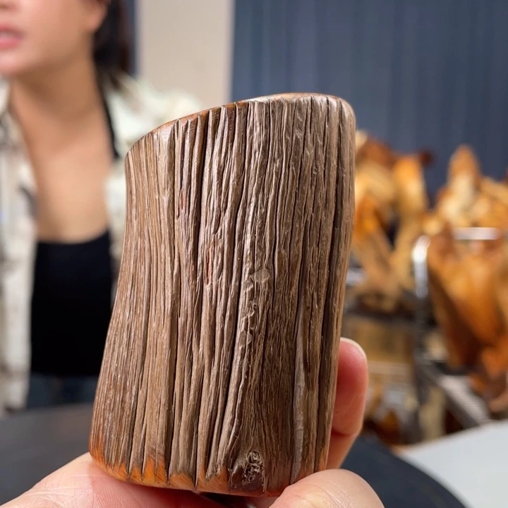 柏木（崖柏）牙签筒