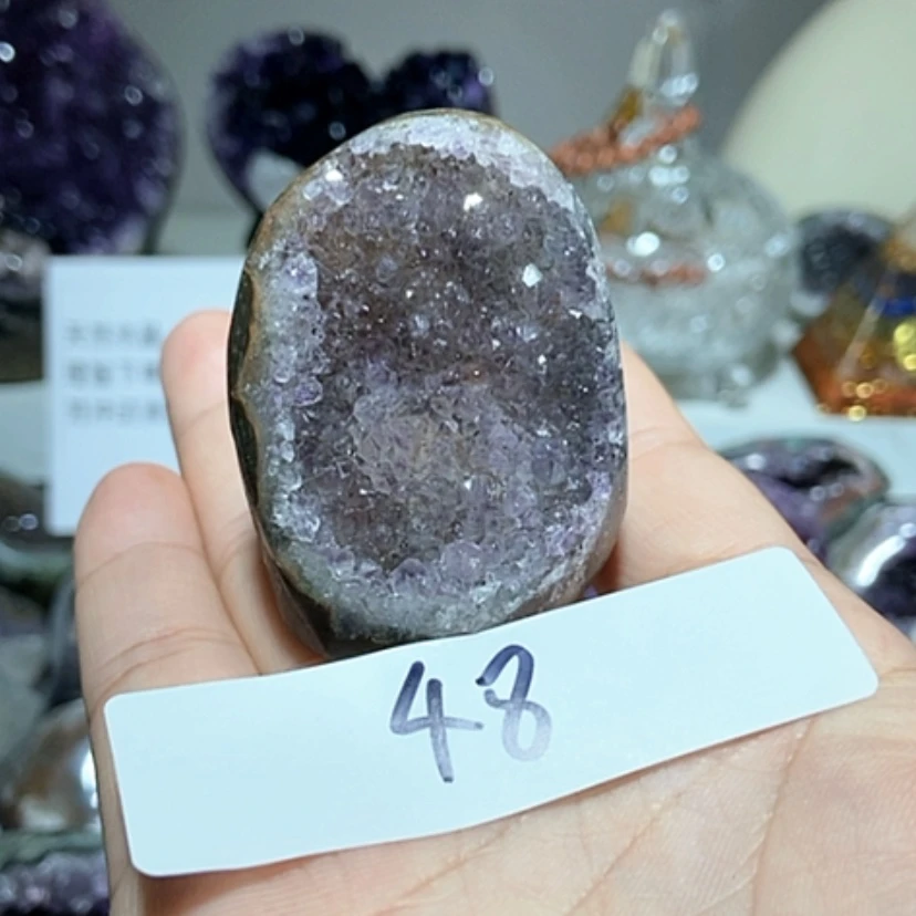【闪购商品】888未镶嵌紫晶水晶未镶嵌88