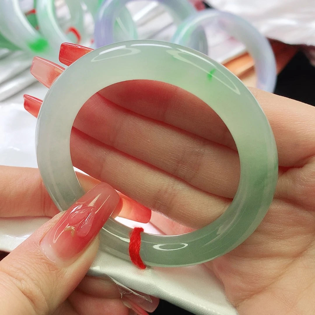 未镶嵌手镯翡翠缅甸天然A货翡翠