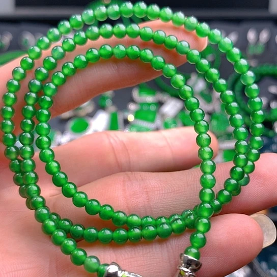 未镶嵌手链翡翠翡翠4.0