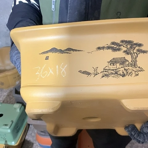紫砂花盆手工制作