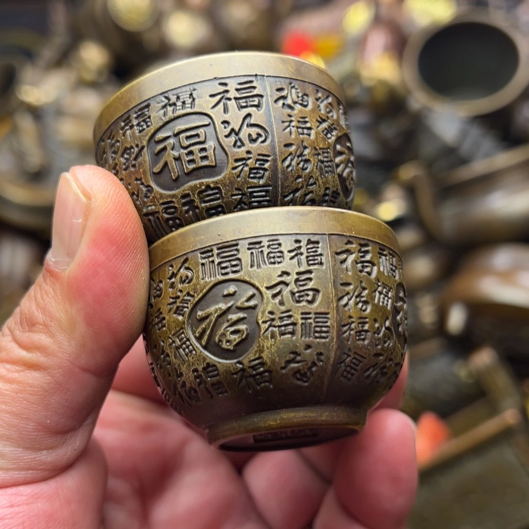 茶壶香炉铜器摆件