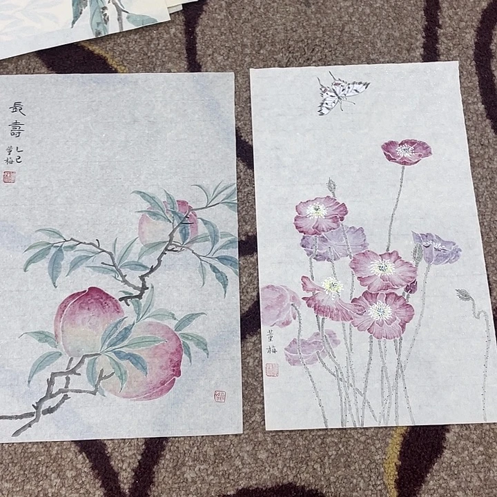 帅***紫国画董梅老师作品666666