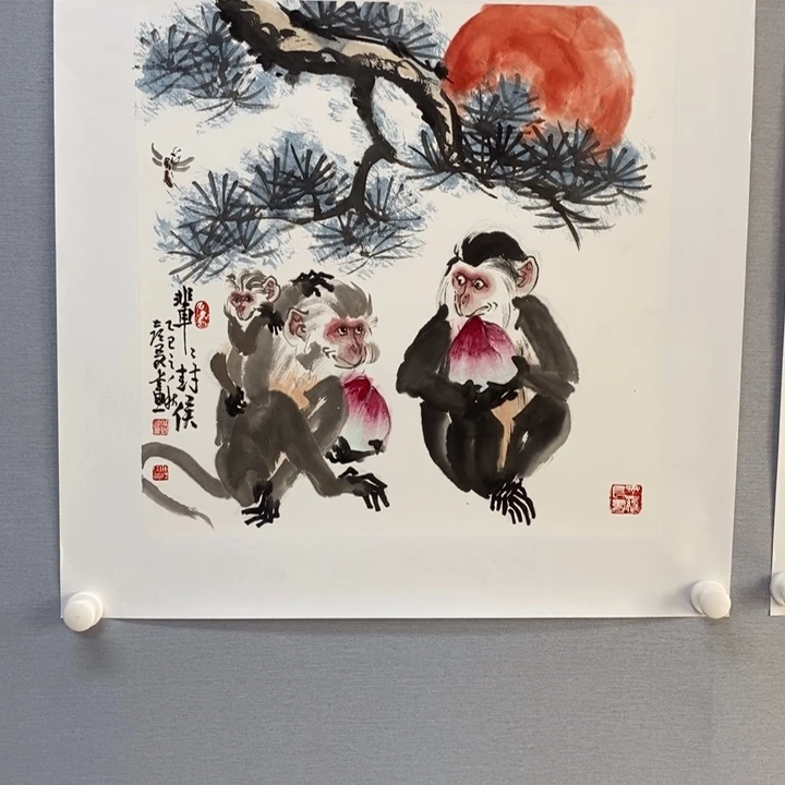 国画亲笔手绘原创