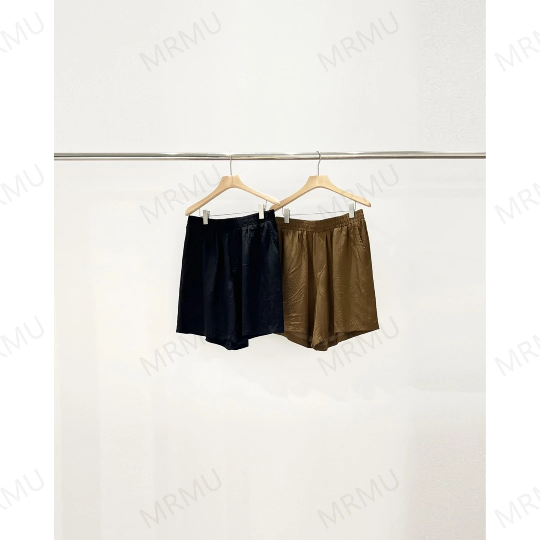 【福利】老钱松弛垂感 夏季薄款人丝套装短裤