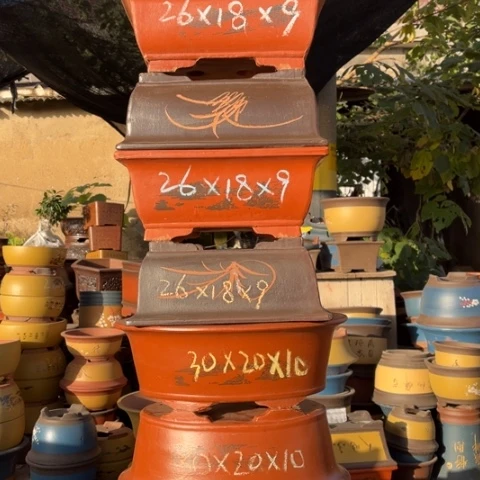 紫砂花盆特价包邮送到手