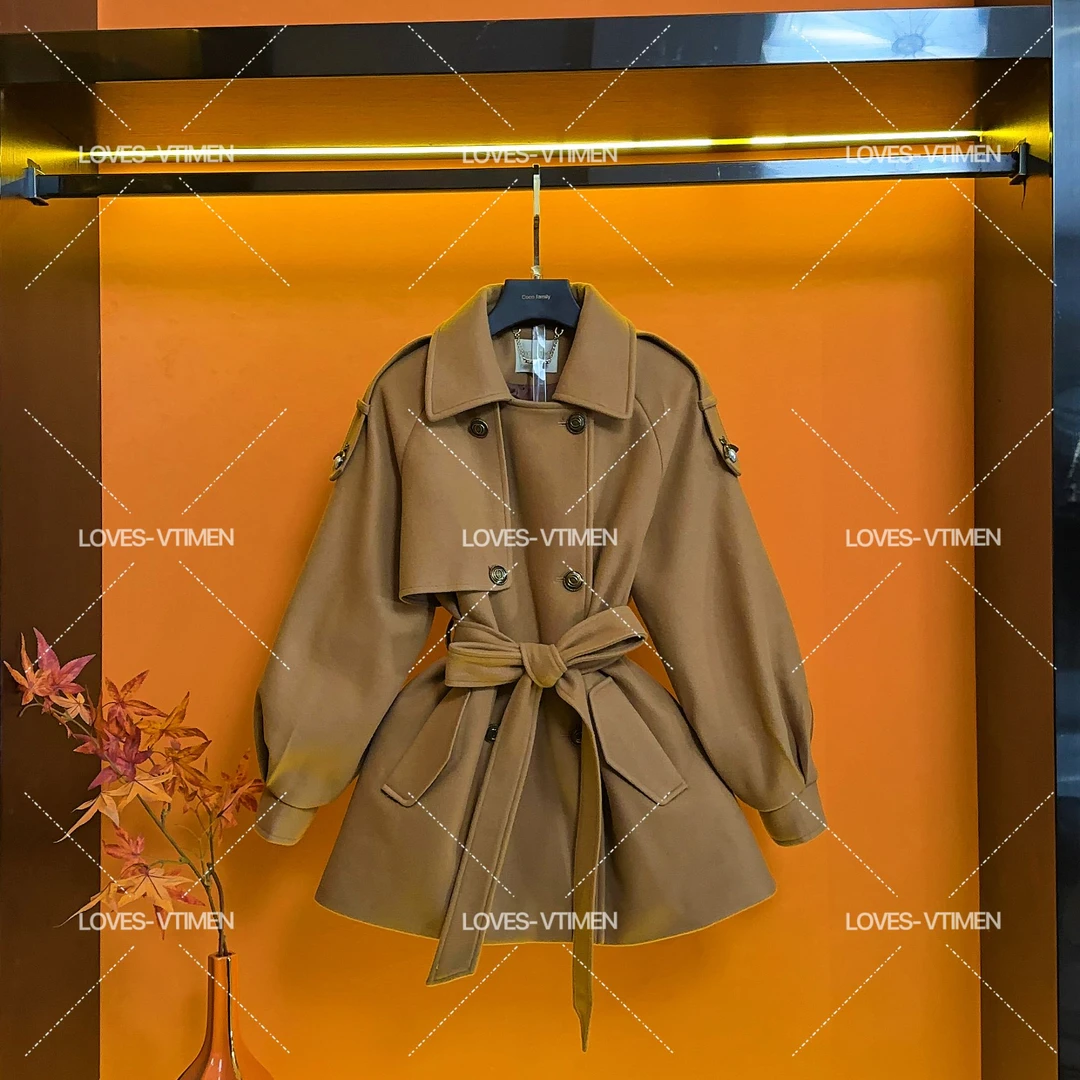 【宠粉价】白鸭绒羽绒服冬季设计师轻奢气质收腰外套LOVES-A1309