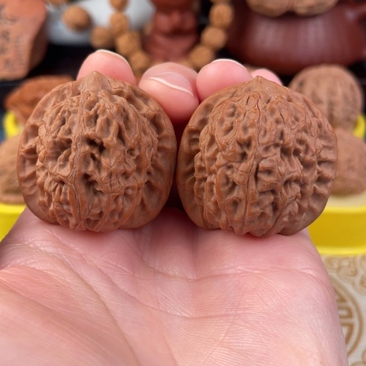 吊坠文玩核桃原树龙脉38