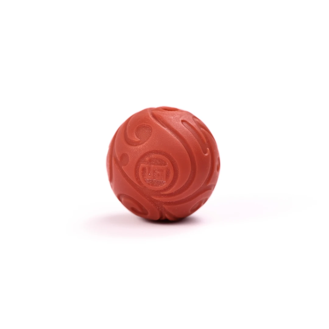 【南红系列】天然原矿南红博古纹圆珠11mm+