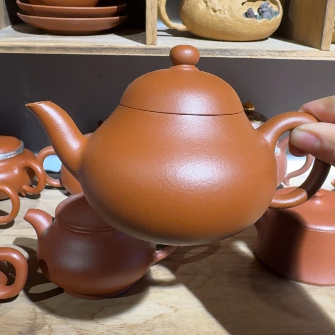 朱泥茶壶微瑕160毫升左右