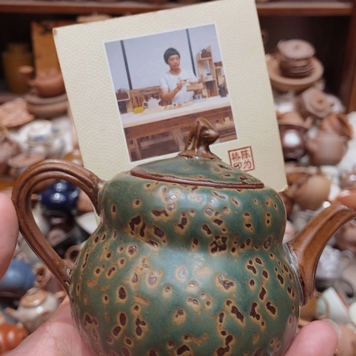 柴烧老岩泥高端茶器