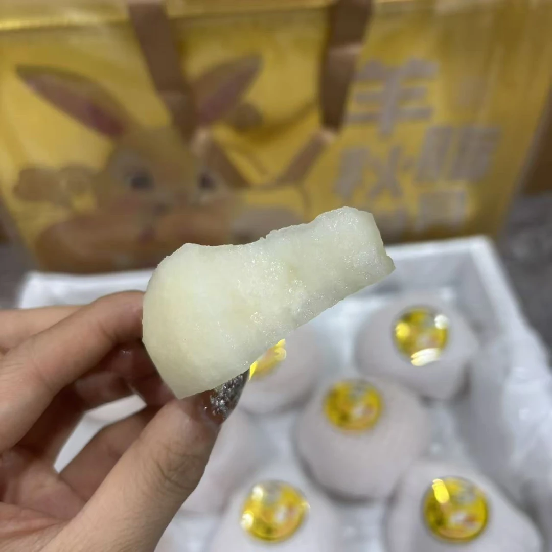 羊脂秋月梨 山东莱阳秋月梨 脆甜果肉细腻无渣 礼盒装净重约6斤