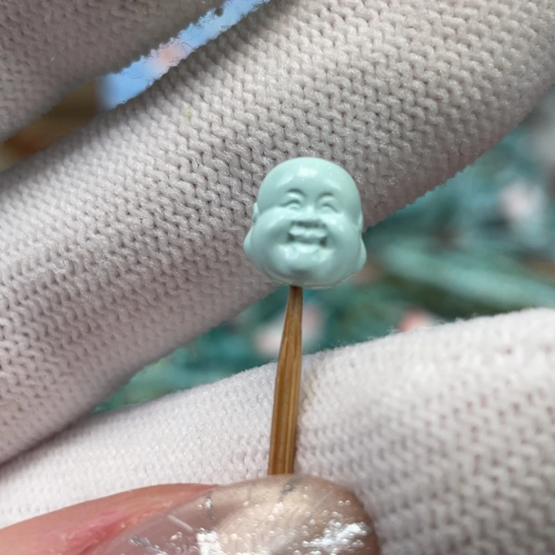 绿松石未镶嵌挂件