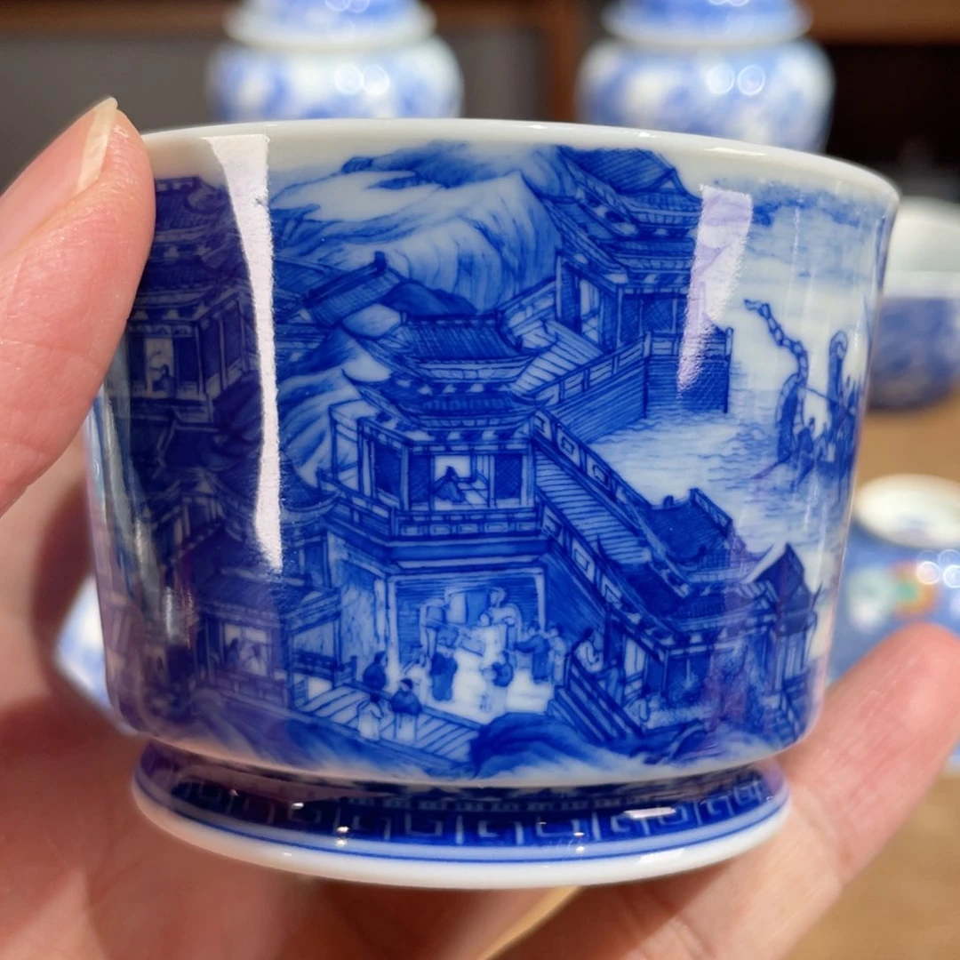 杯精工细画 仪贤堂制