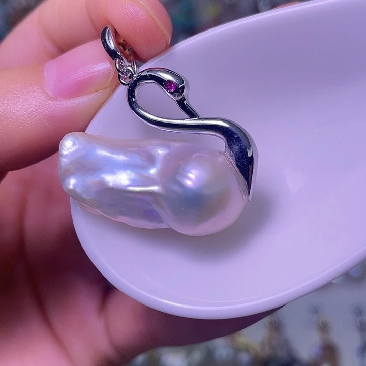 淡水珍珠颈饰合金39
