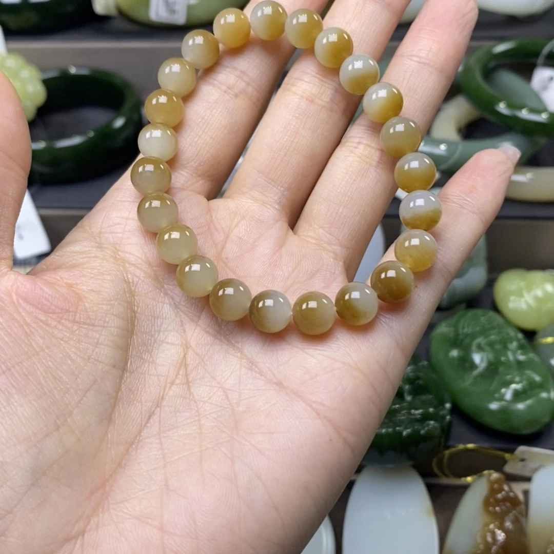 和田玉（糖玉）未镶嵌手串