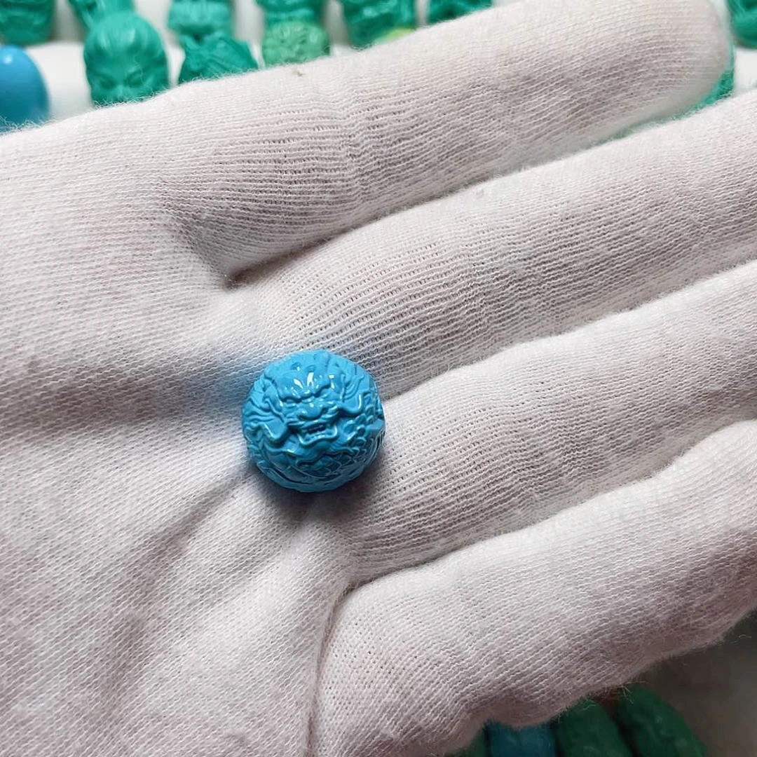 世*湖北配饰配珠14:6龙珠蓝色