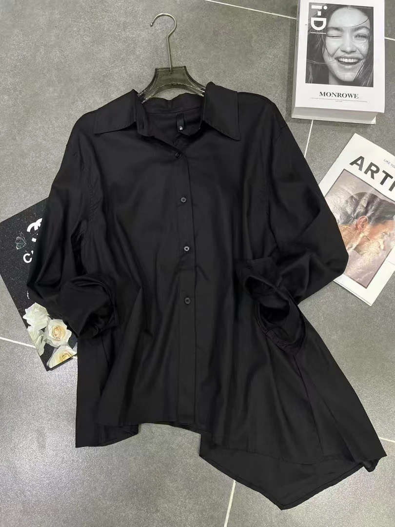 【南油徐哥】不规则设计款个性衬衫2587