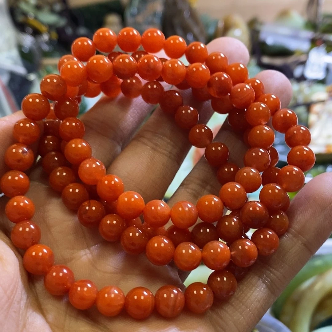 未镶嵌手链南红玛瑙