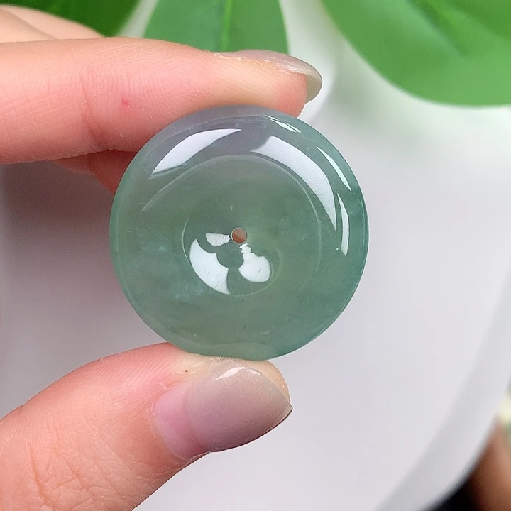 翡翠未镶嵌颈饰21:27.5-5.5