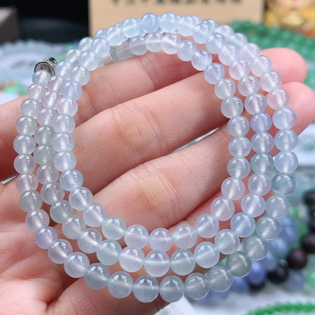 翡翠手链未镶嵌卡5