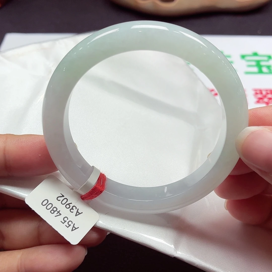 翡翠未镶嵌手镯天然缅甸A货翡翠