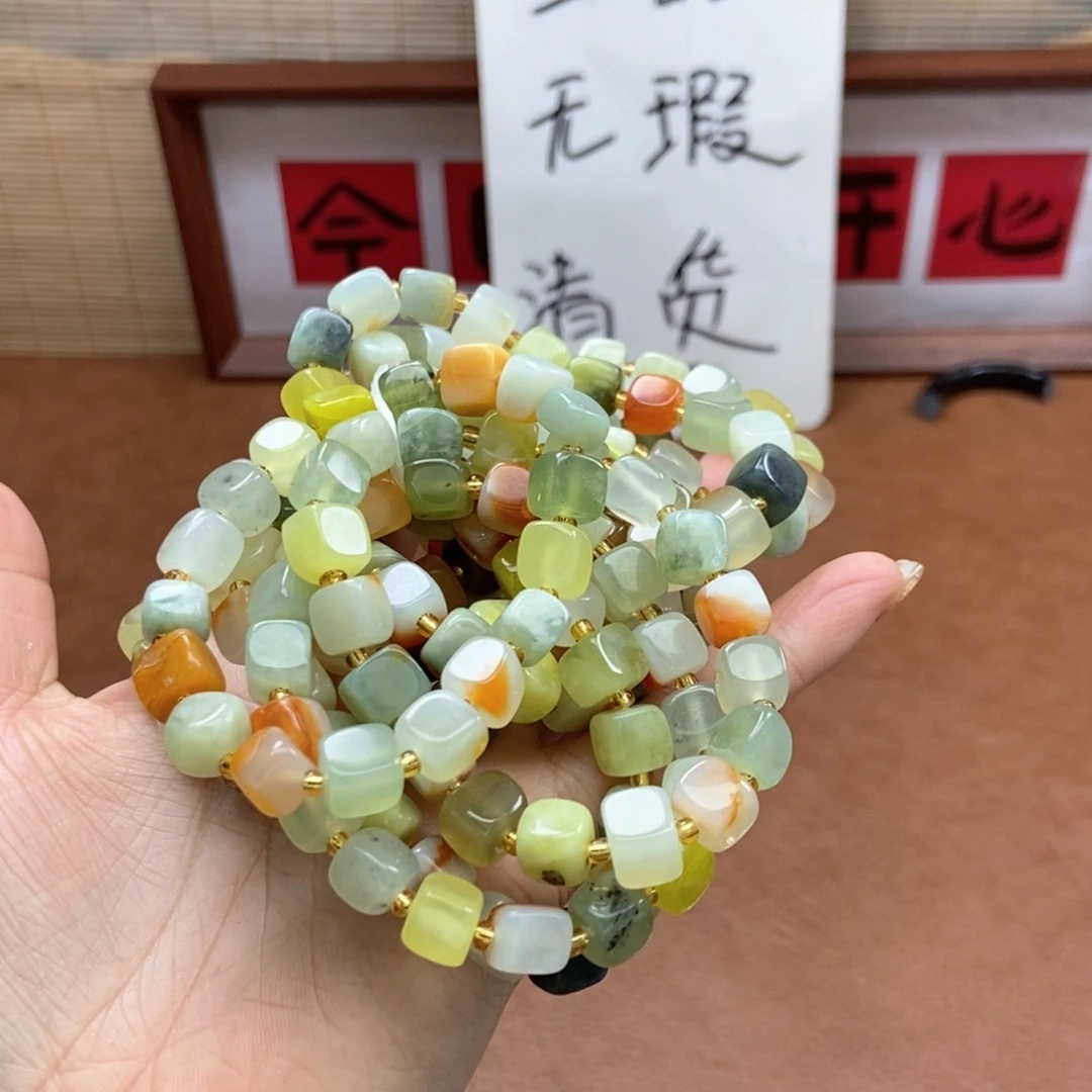 岫玉手镯手镯未镶嵌多样性，发一个