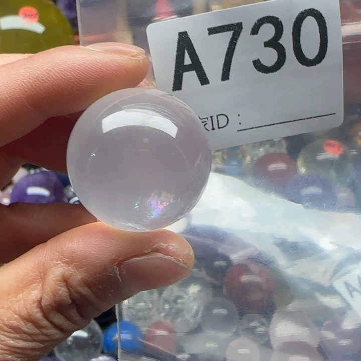 水晶水晶摆件未镶嵌平****艺a 730