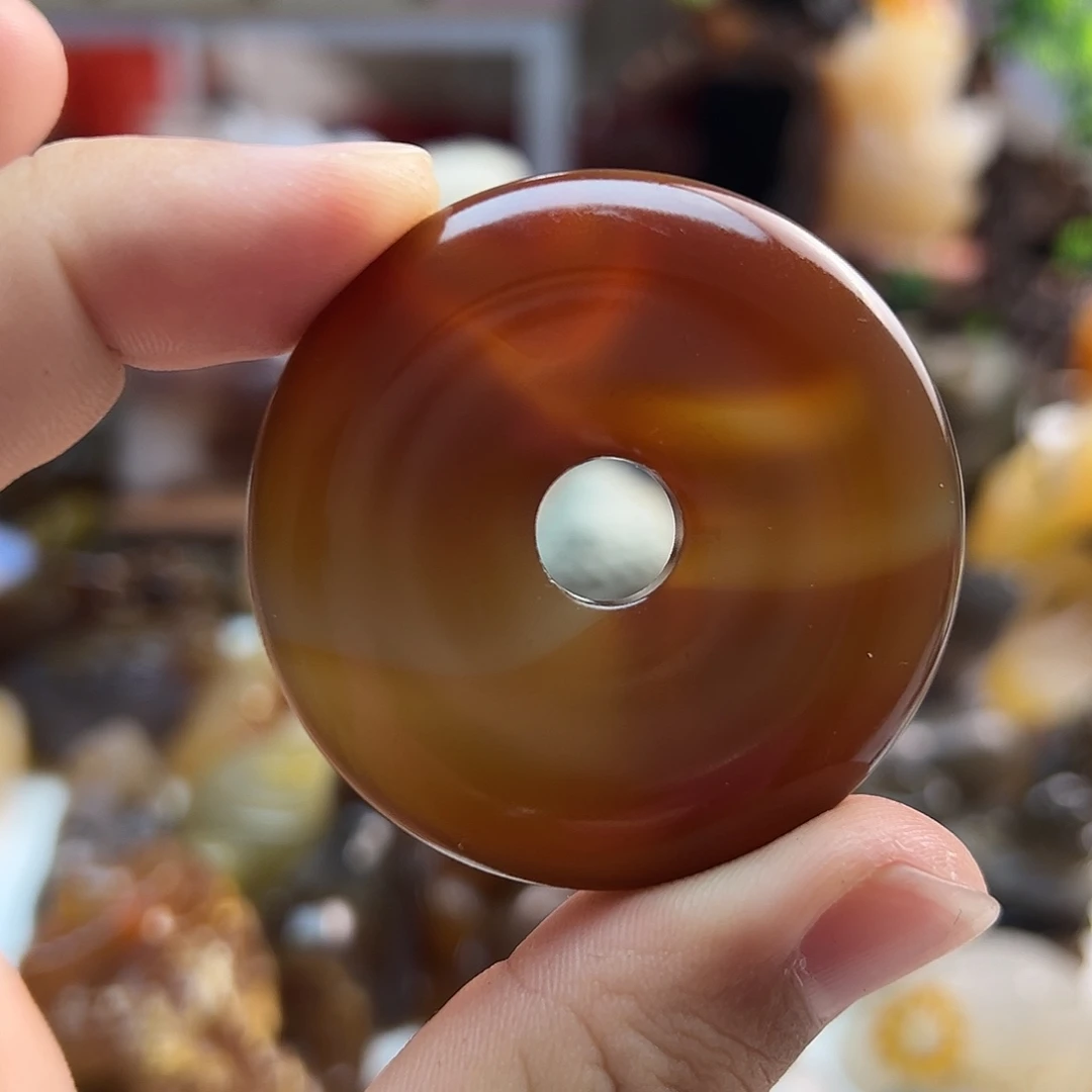 玛瑙/玉髓未镶嵌吊坠(不含链)