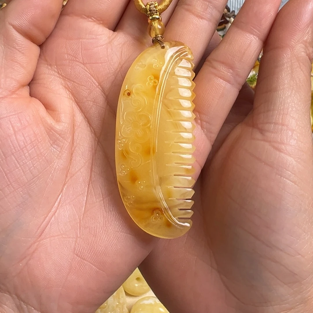 蜜蜡未镶嵌裸石蜜蜡