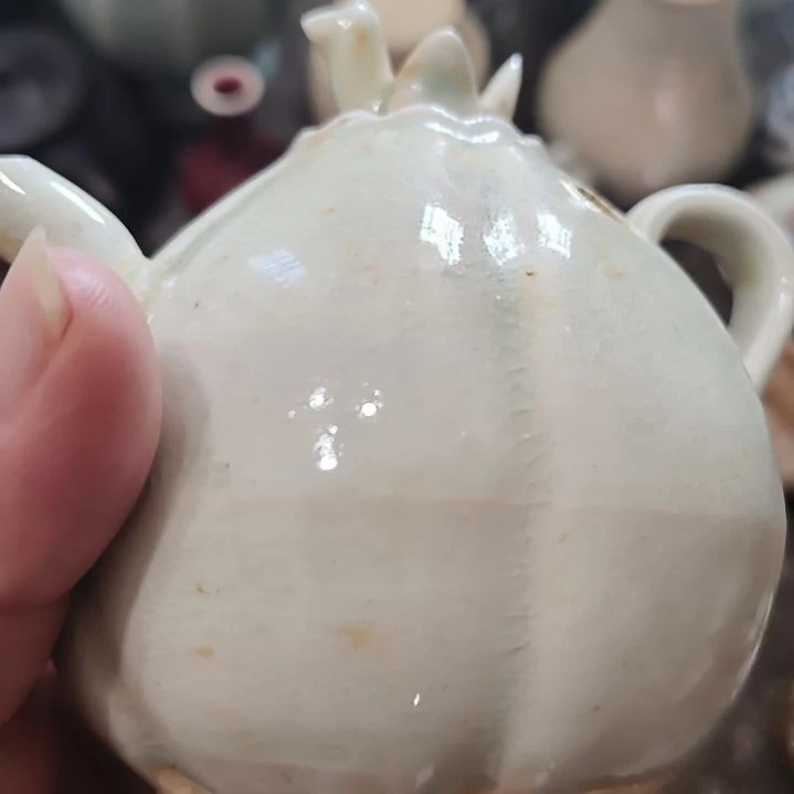 從***世摆件一件精美湖田窑文房水柱全品